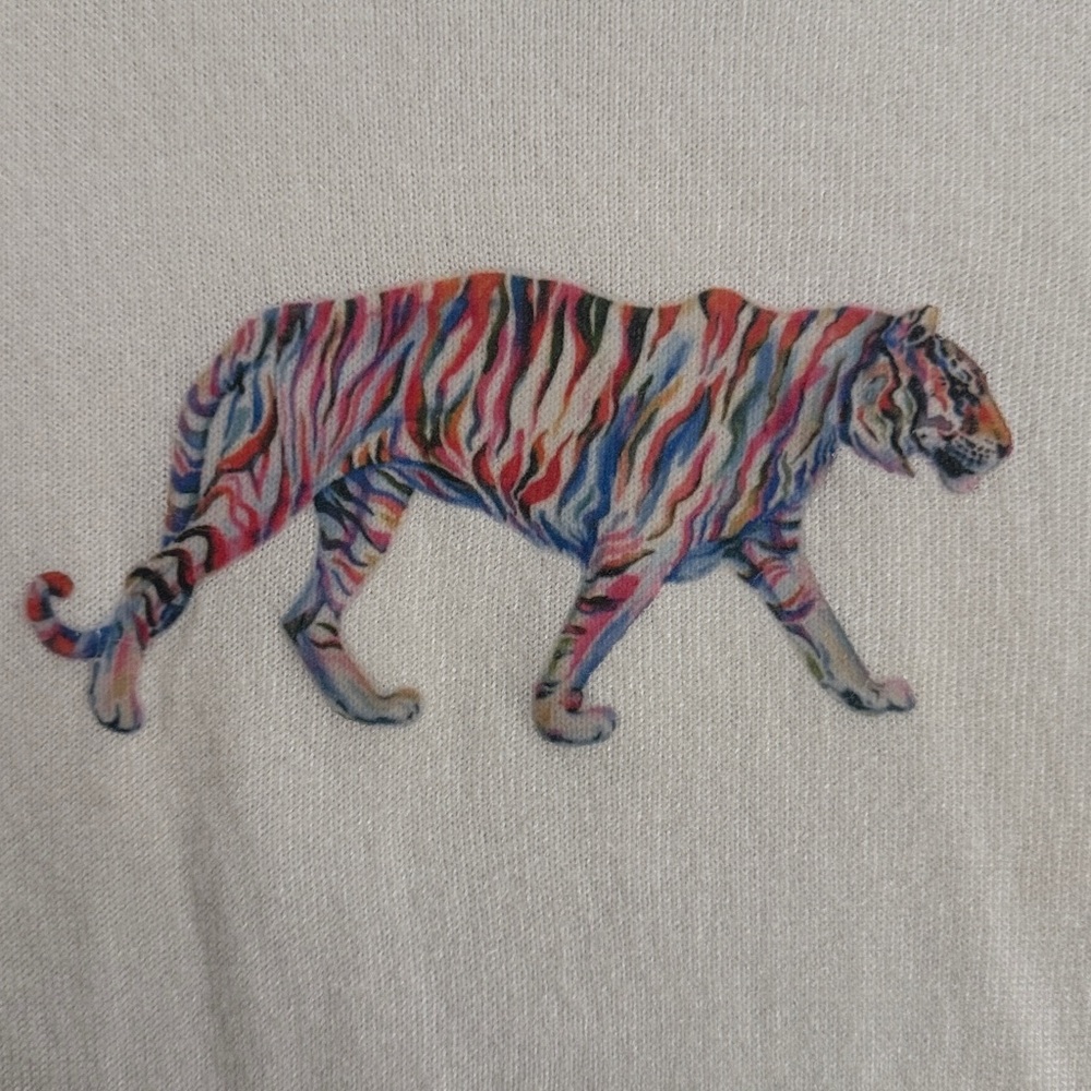 Multi Color Tiger Sweater - Picture 2 of 5